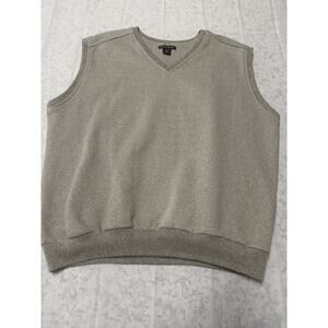 Mens Grey Size XL Vintage Nike Pullover Golf Vest V-Neck